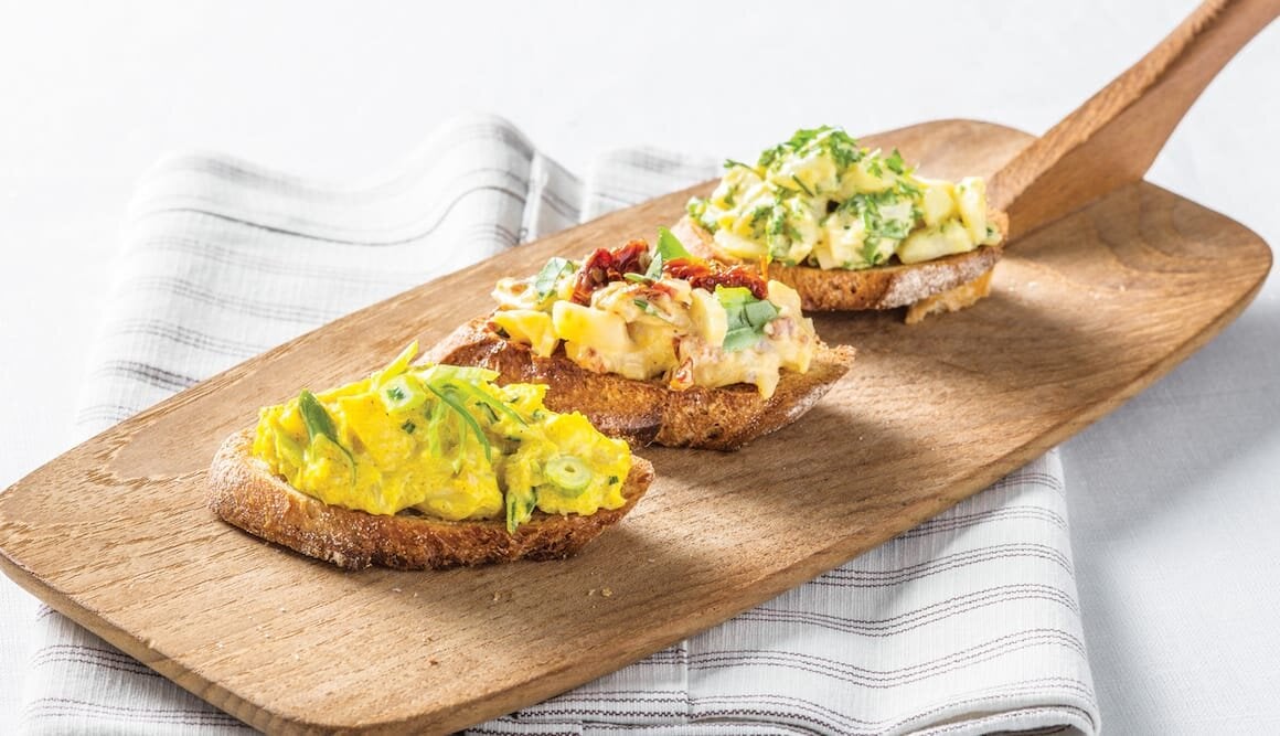 Klippfiskaïoli med tre smaker