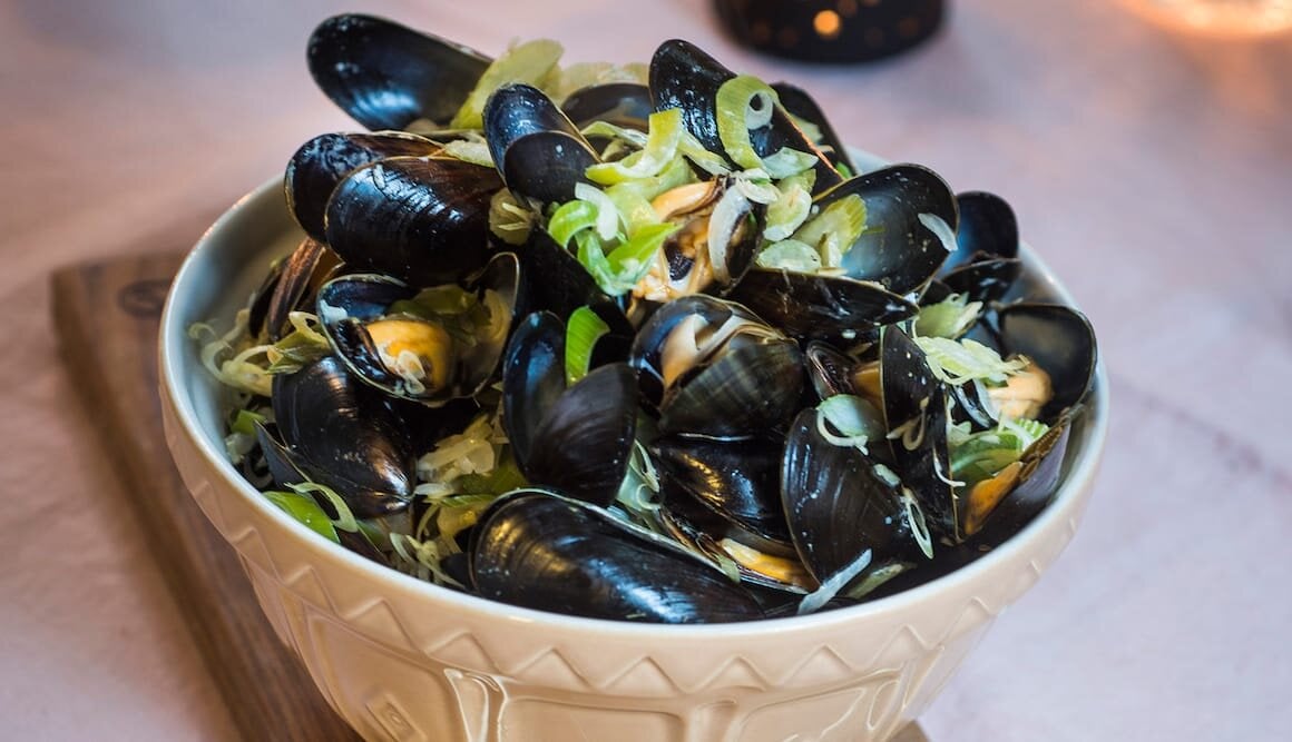 Blåskjell med curry