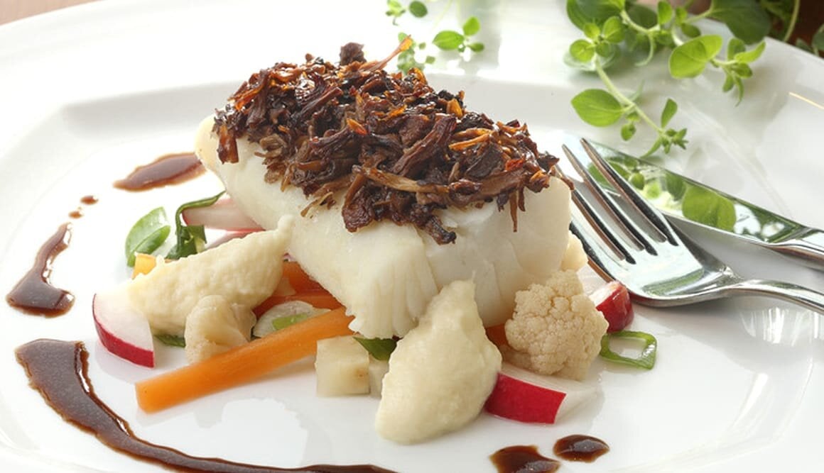 Klippfisk med pastinakkpuré