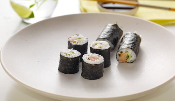 Hosomaki sushi med matjessild