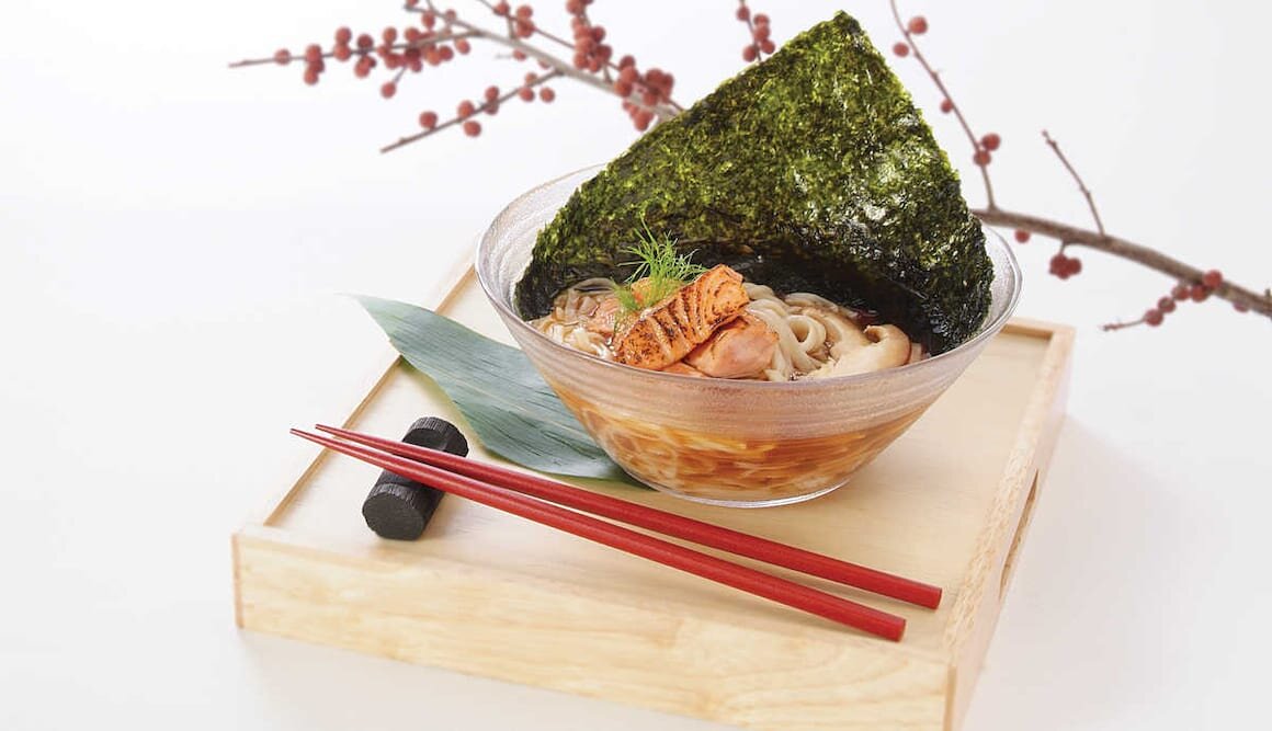 Laks tataki i rekesuppe