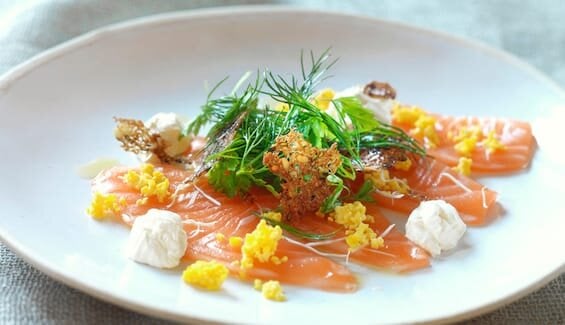 Laksecarpaccio