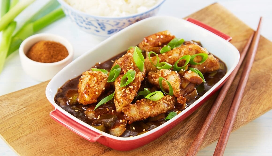 Torsk med kinesisk fem-krydder