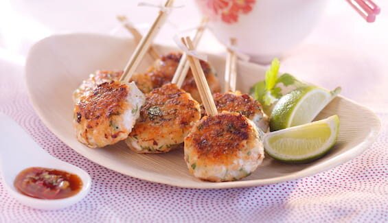 Thailandske fiskekaker