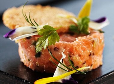 Rillette av ørret med sprø toast