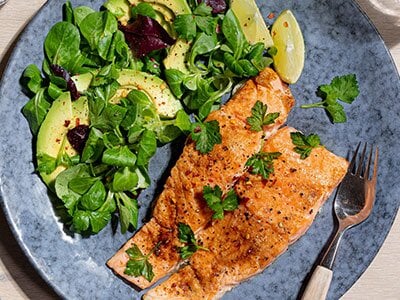 Supergod laks i airfryer