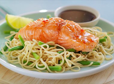 Ovnsbakt sweet chili laks