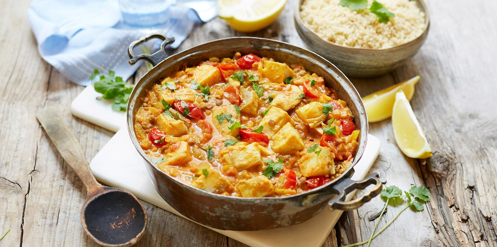 Indisk dal med torsk 