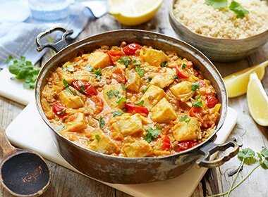 Indisk dal med torsk 