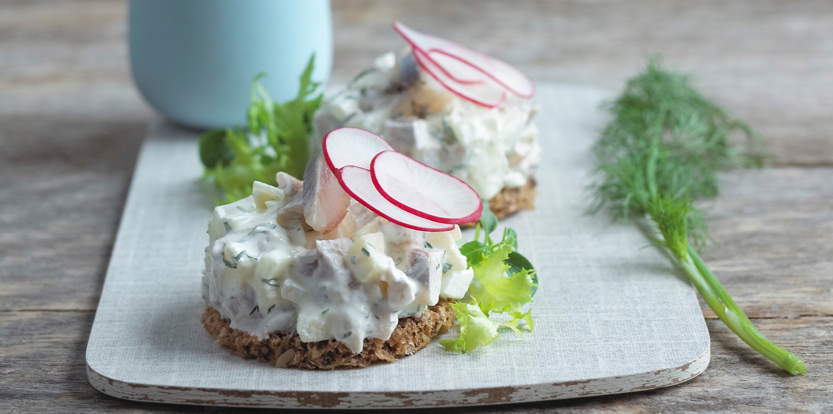 Matjestartar med eple