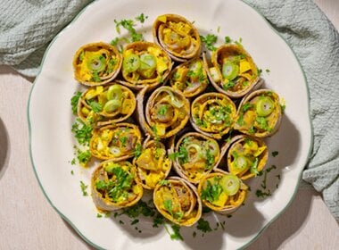 Wrap med karrisild