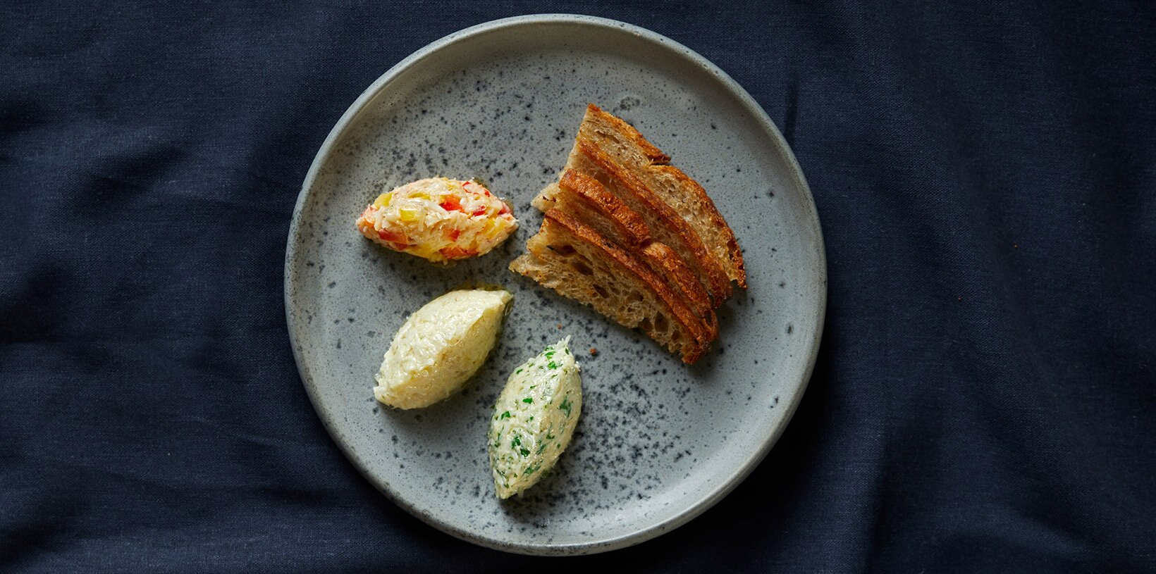 Bacalà mantecato på tre måter