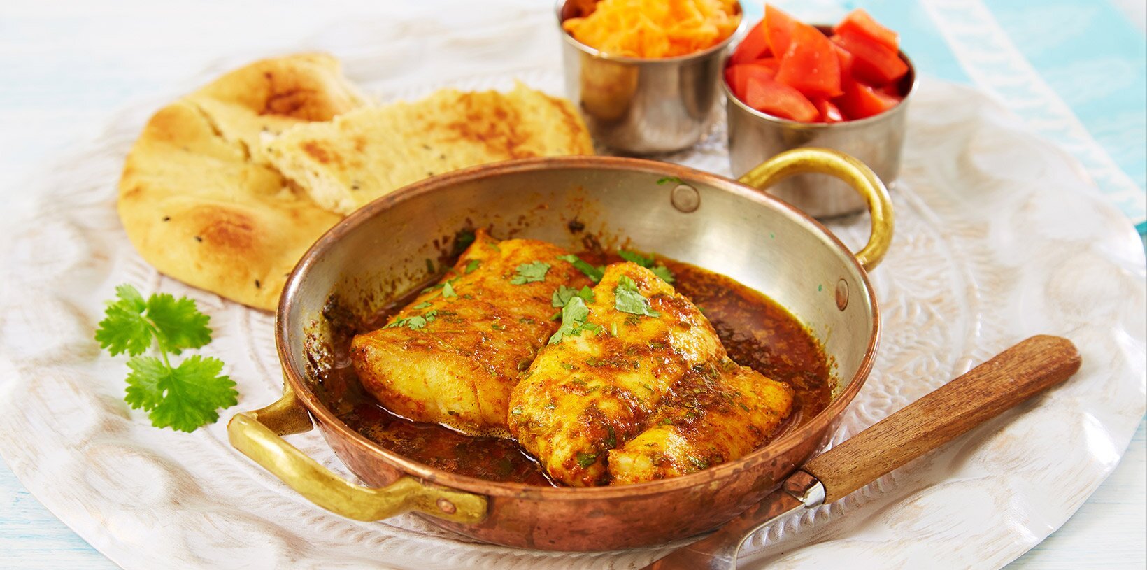 Ovnsbakt torsk masala