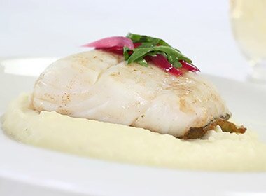 Stekt skrei med potetmos à la Brandad