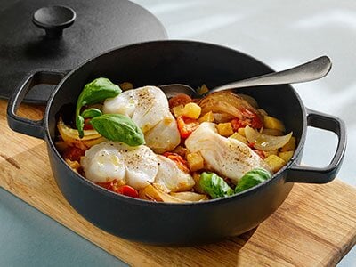 One pot skrei - alt i en gryte