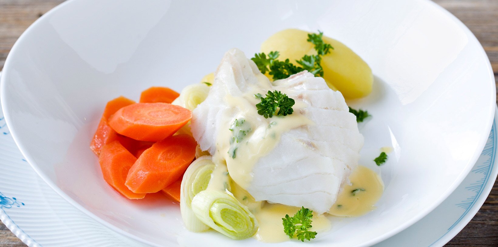 Skrei med sandefjordsmør