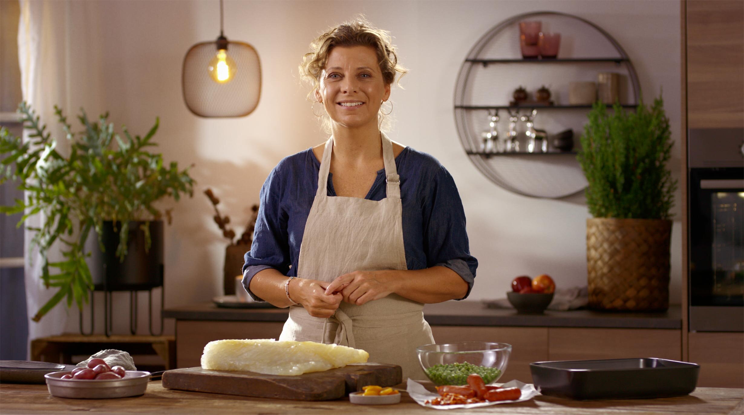 Lise Finckenhagen lager lutefisk