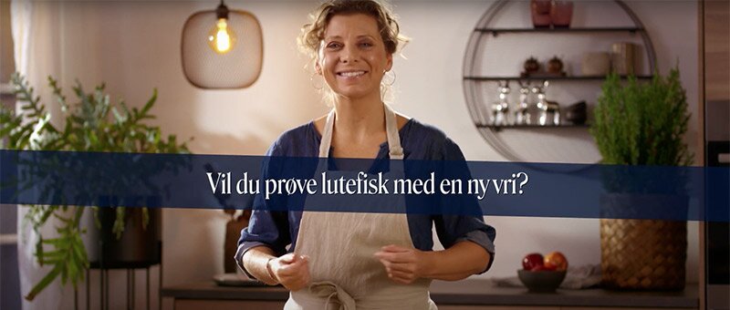 Lise Finckhagen på kjøkken