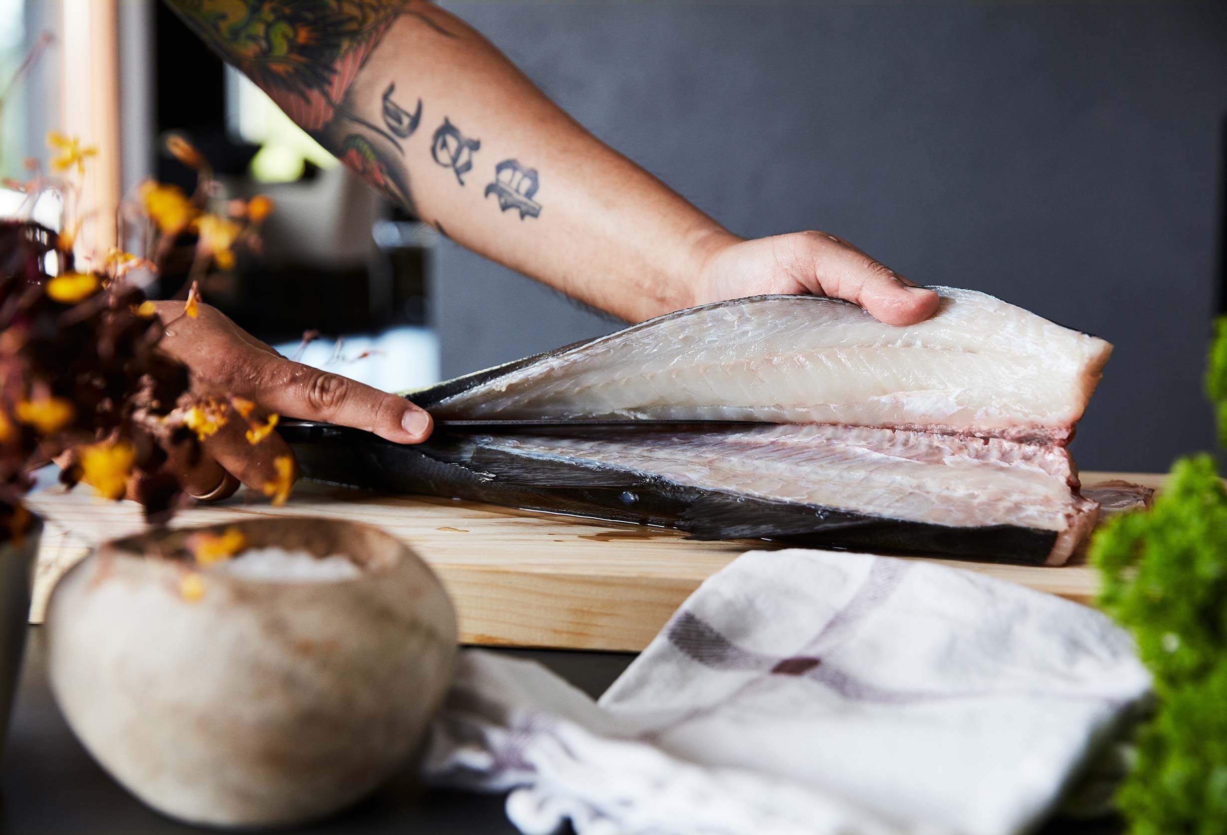 Fisk på skjærefjøl