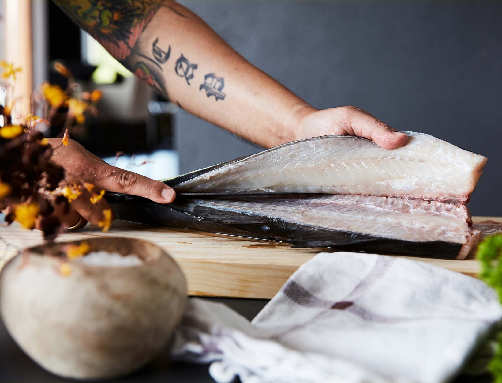 Fisk på skjærefjøl