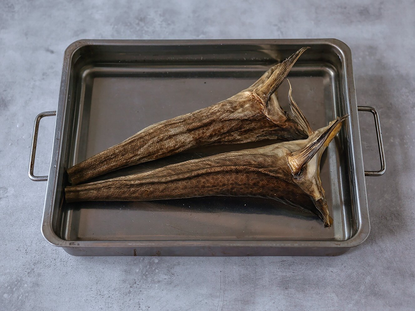 Utvanning av tørrfisk