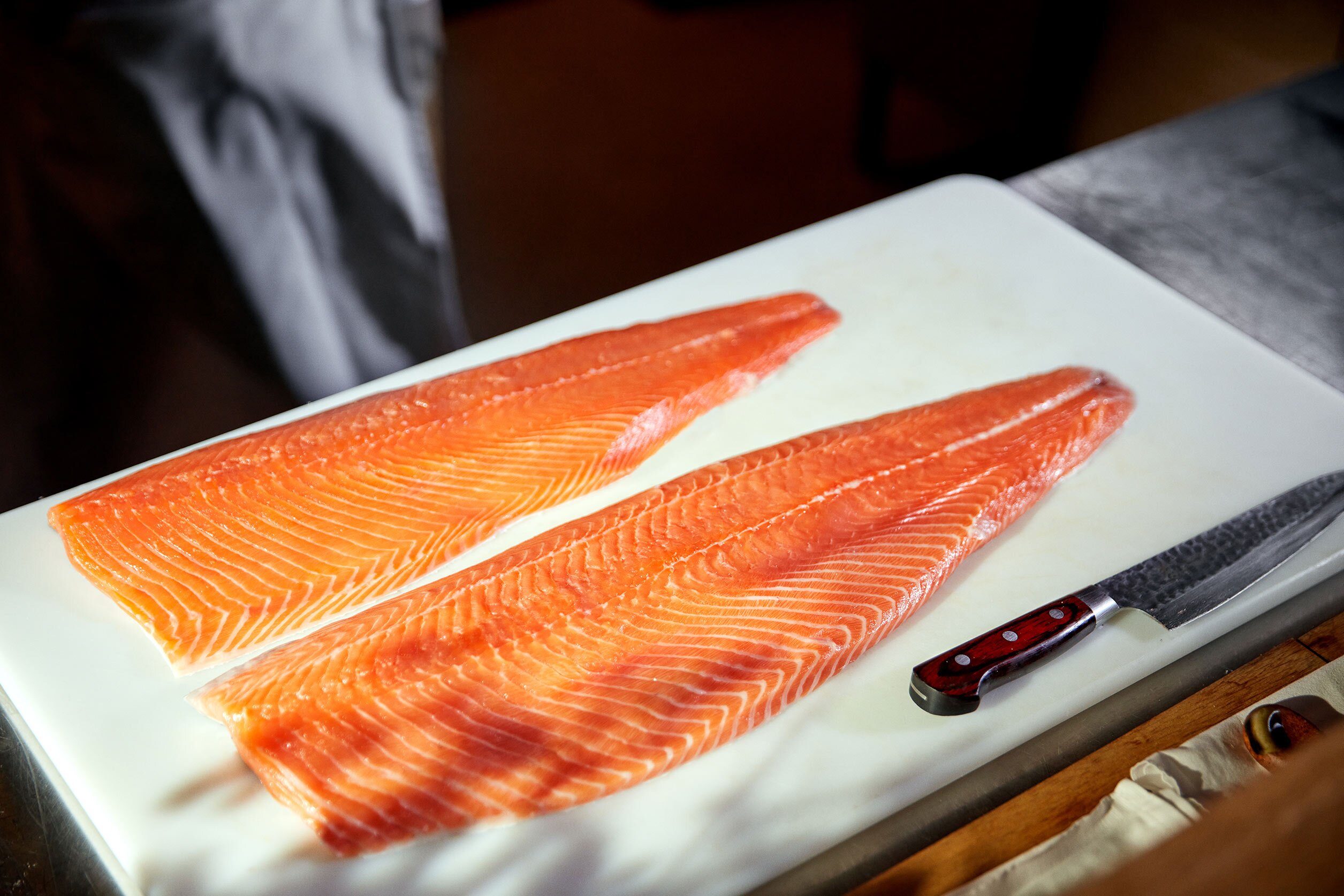 Laks på skjærefjøl