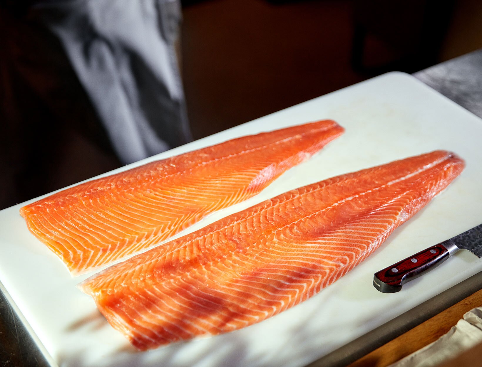 Laks på skjærefjøl